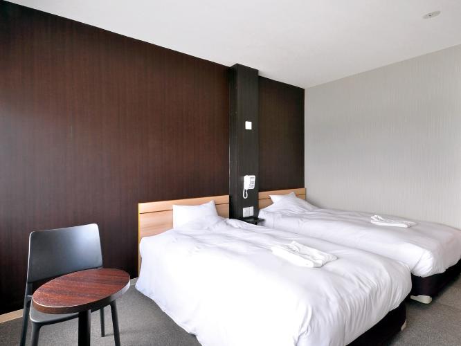 【洋室ツイン】清掃の行き届いた清潔なお部屋です。