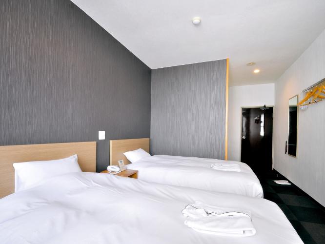 【洋室ツイン】ご家族でのご旅行に最適です。