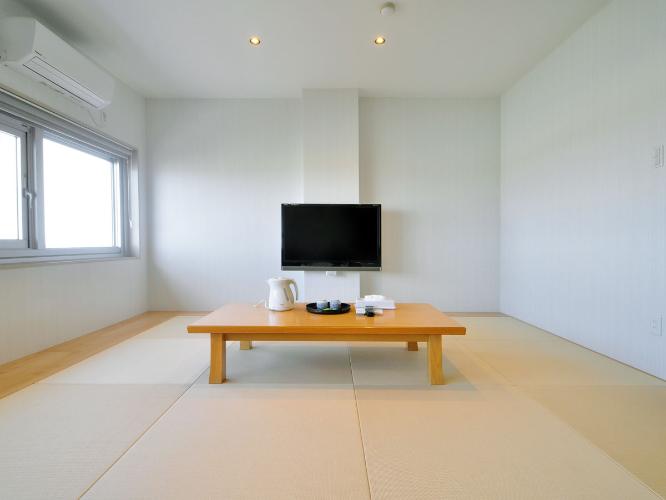 【デラックスツイン】足を延ばしてゆっくり旅の疲れをいやせます。