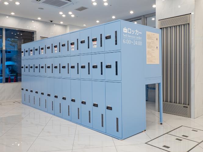 セルフロッカー（56台_宿泊者専用無料）