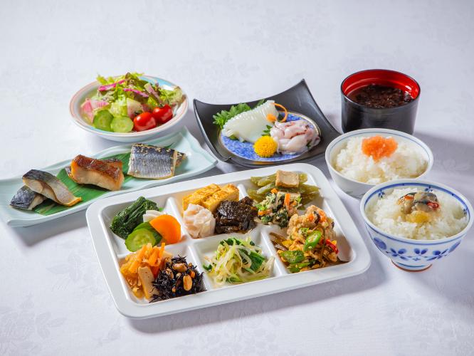 【朝食】和食派の方にも　イメージ　和食例