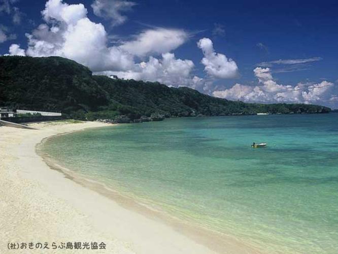 【周辺観光】「ワンジョビーチ」　2018年の大河ドラマ「西郷どん」の撮影地でもあります