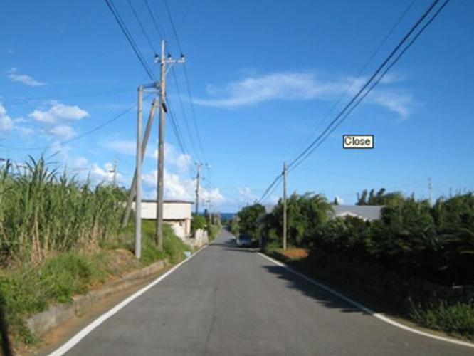 星砂荘から海へと続く道♪のんびりお散歩するのもいいですね！