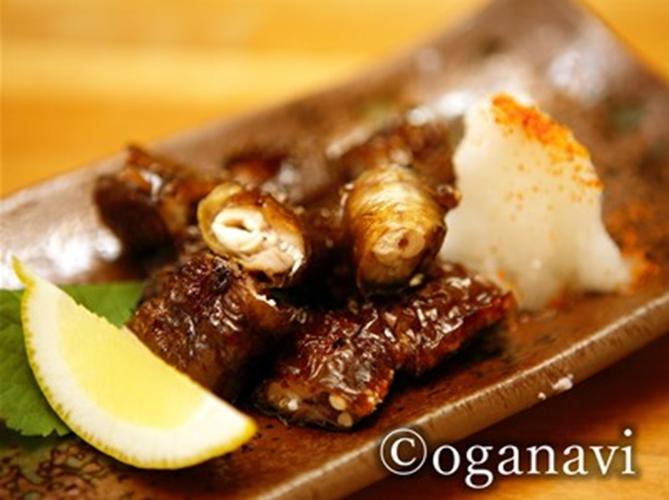 グルメ　棒アナゴの炙り焼き