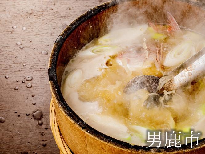 グルメ　男鹿名物「石焼料理」