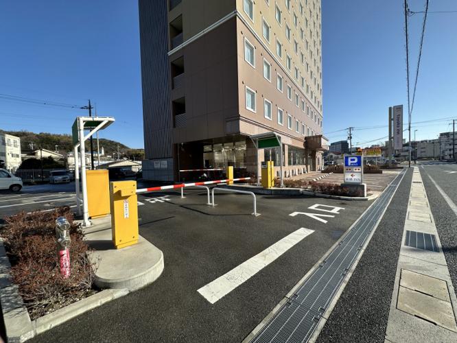 東横イン専用駐車場
