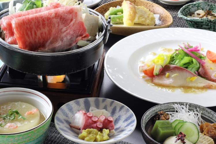 「飛騨牛」はもちろん、飛騨の風土が育てた自然の素材をふんだんに取り入れた逸品。  季節の素材を大切に、飛騨の味をご堪能ください。（写真はイメージです）<BR>