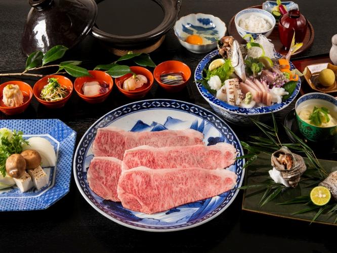 五島牛のすきしゃぶプラン