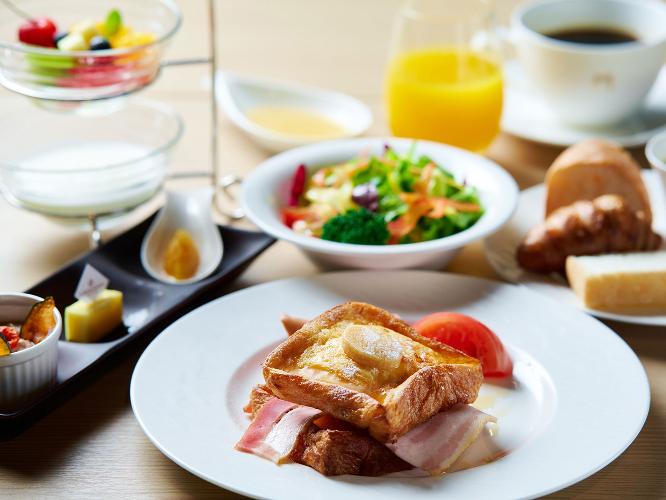 朝食メインメニュー「フレンチトースト」