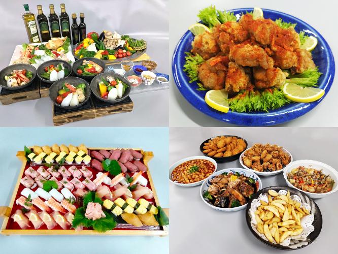 【6～8月】夕食バイキング一例