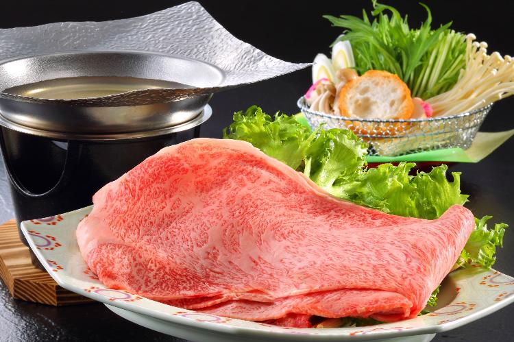 【お料理イメージ】宮城県産A5ランク黒毛和牛「仙台牛」のしゃぶしゃぶ御膳
