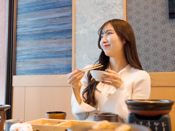 【ダイニング】熊野の恵／健康と美容、旬の食材と郷土で親しまれた和膳料理（朝食イメージ）