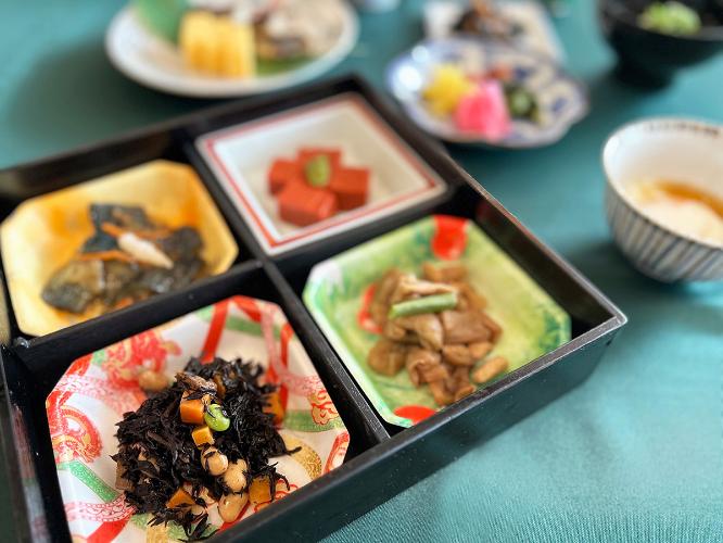 朝食バイキング一例
