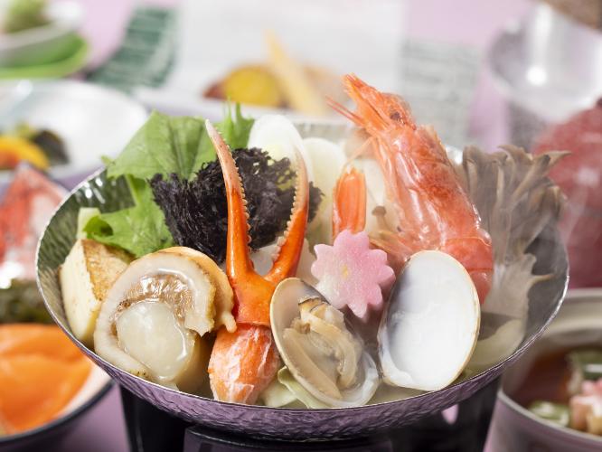 2025年3〜5月　春膳　笑福御膳　海鮮メイン　