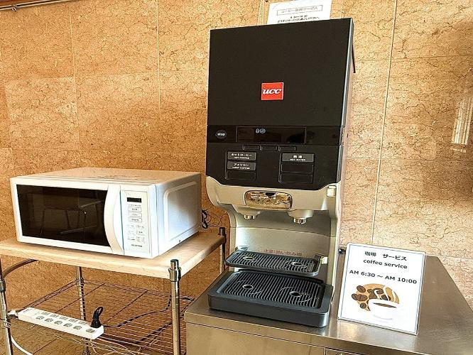 電子レンジ・コーヒーメーカー