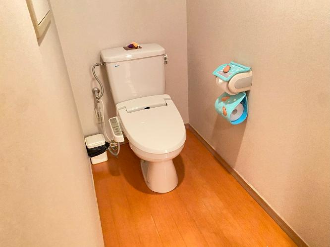 【特別室】トイレにはウォシュレットを完備。
