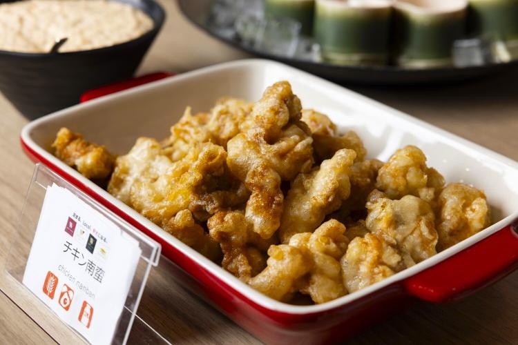 【朝食】チキン南蛮（自家製タルタルソース）