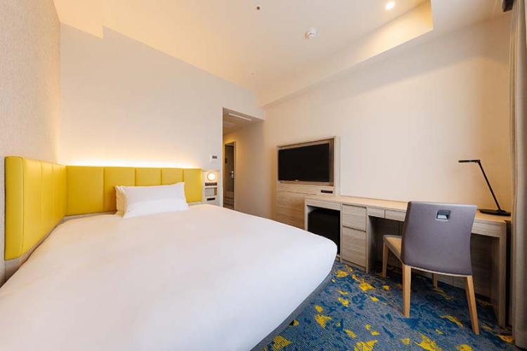 シングルルーム■16平米・ベッド幅140cm　未就学児1名まで添い寝ができます。