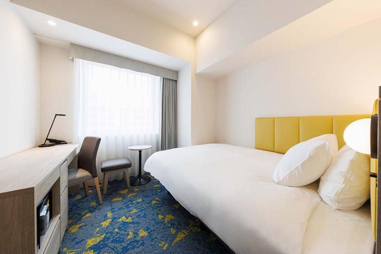 【禁煙】シングル / レジデンシャルstyle■16平米・ベッド 140cm 冷凍冷蔵庫(中は空の状態)・電子レンジ・金庫を完備