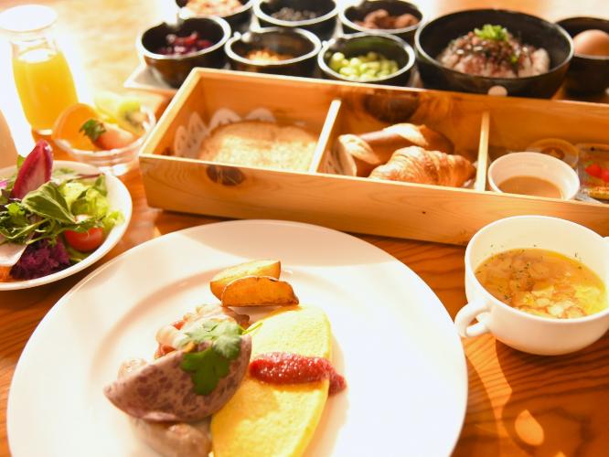 〜十勝のこだわり食材を堪能　森の朝ごはん〜