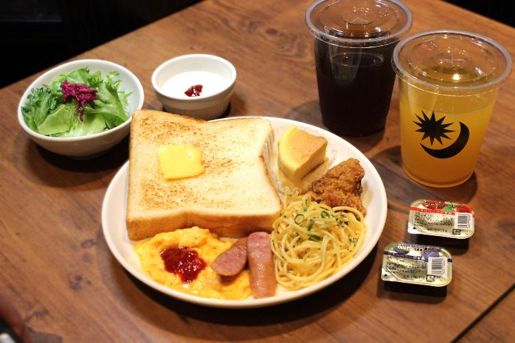 無料軽朝食イメージ