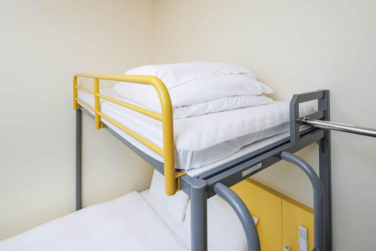 【ダブルルーム+ロフトベッド】ロフト利用イメージ