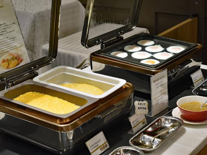 【朝食】たまご料理（一例）