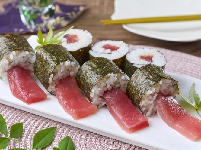 はみだしマグロの鉄火巻き（おすすめご当地グルメ）　※イメージ