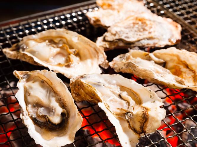 別注 牡蠣の網焼き　※イメージ