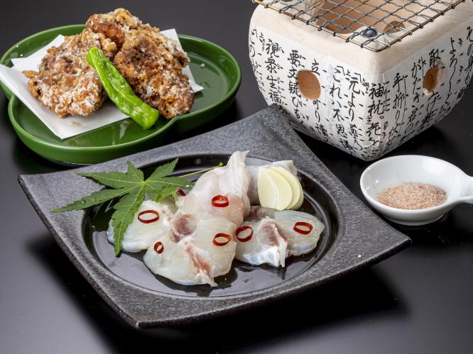 別注 九州産トラフグ焼き＆から揚げ　※イメージ