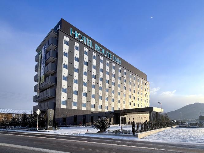 ホテルルートイン岡山 真庭（冬）