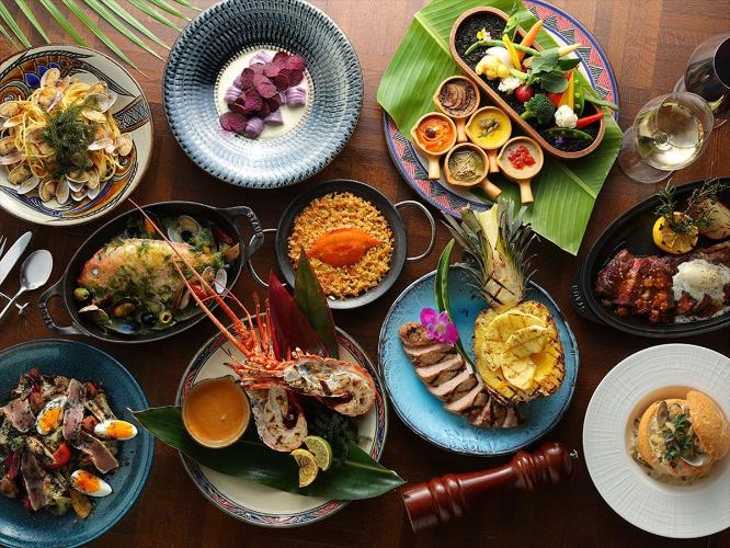【Wine＆Dining The Orange】シーフード＆肉料理を愉しめるカフーのメインダイニング