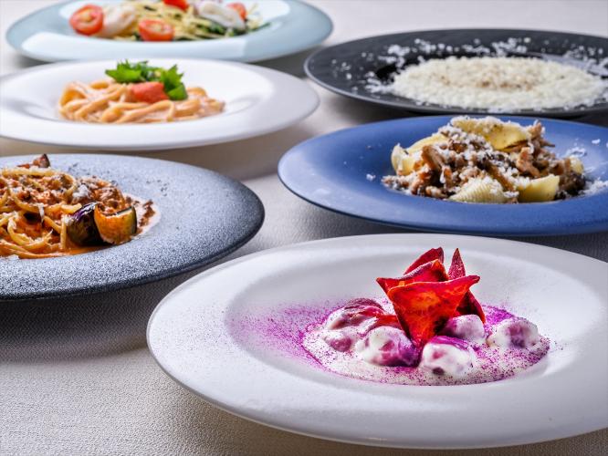 【Wine＆Dining The Orange】パスタとリゾットを愉しめるランチオーダービュッフェ