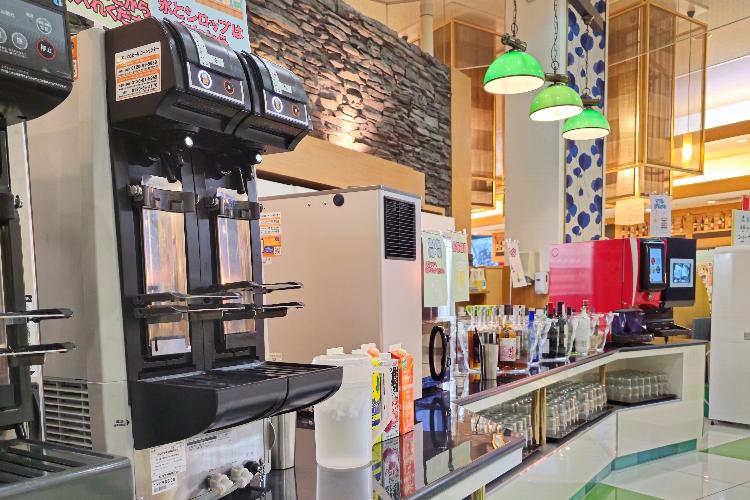 フリードリンクコーナー
