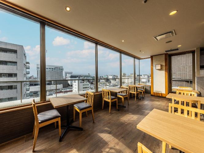 朝食会場（銀ゆば）