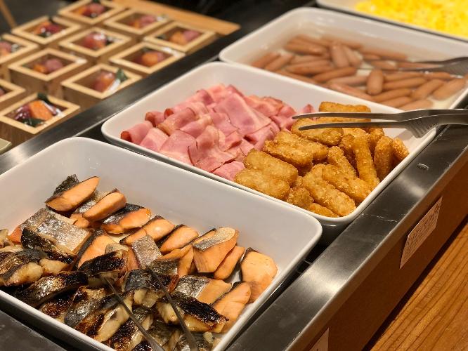 朝食バイキング　メニュー