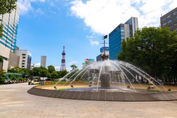大通公園とテレビ塔