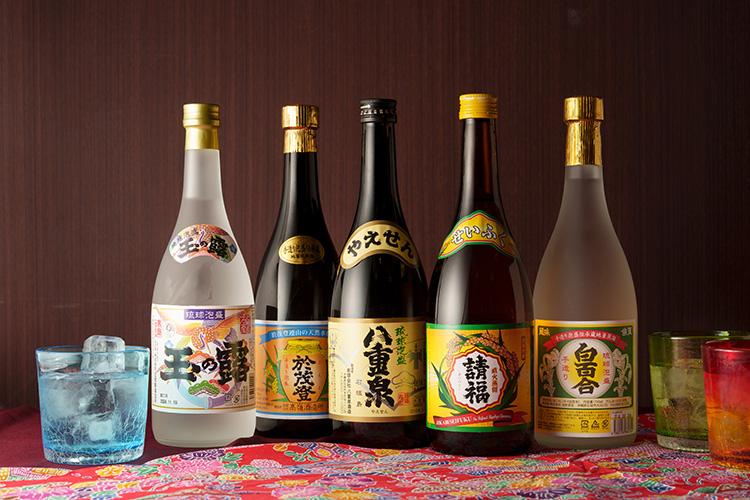 泡盛飲み放題のプランも