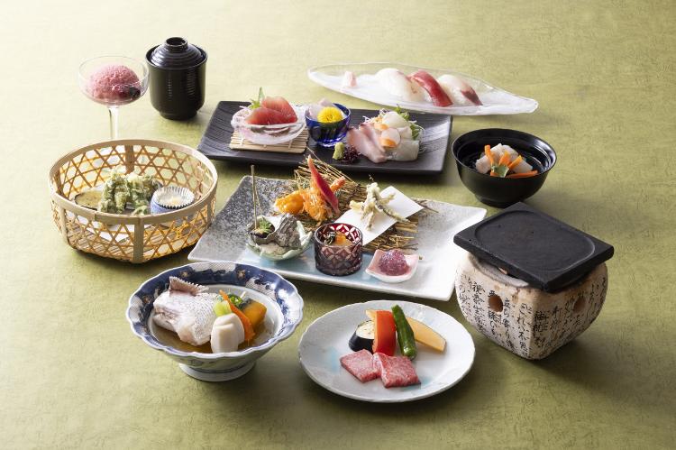 日本料理「音戸」季節の会席　2025年5月，6月