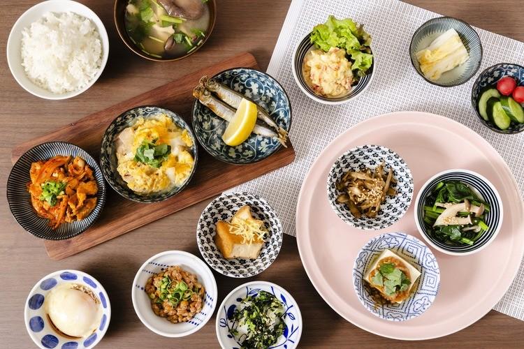 【朝食】小鉢御膳（イメージ）