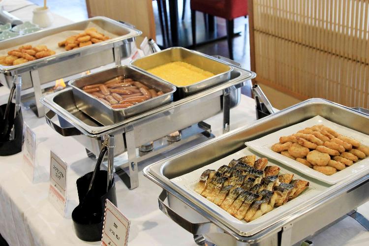 朝食ビュッフェ（一例）