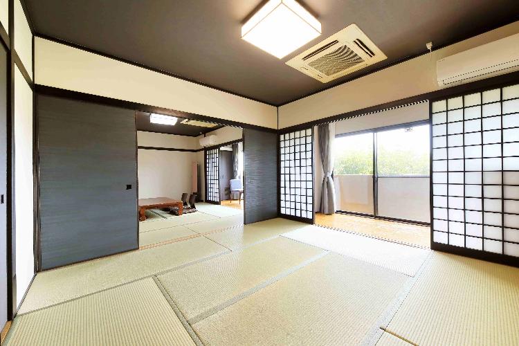 【禁煙】和室１８畳（１０畳＋８畳の和室二間・広縁付）