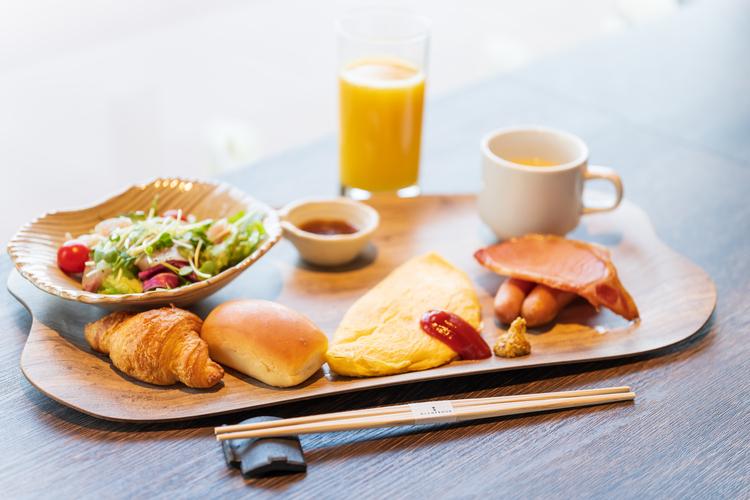 朝食（洋食）ワンプレートの朝食で優雅な一日の始まりをお迎えください