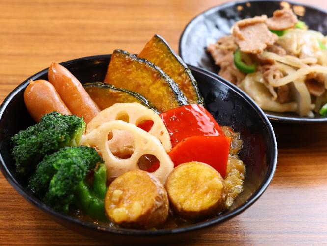 ◆スープカレー盛り付け例