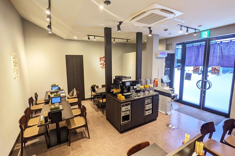 レストラン「うな釜」店内