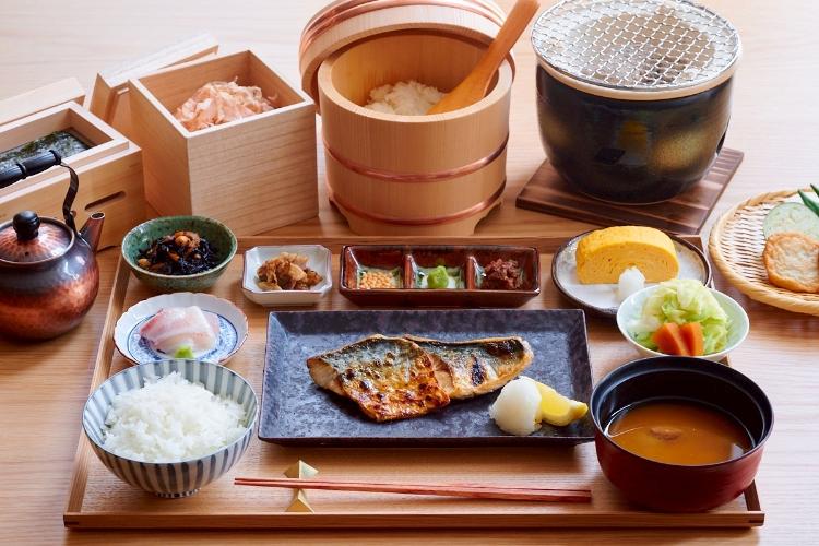 2階 朝食「おちゃわん」