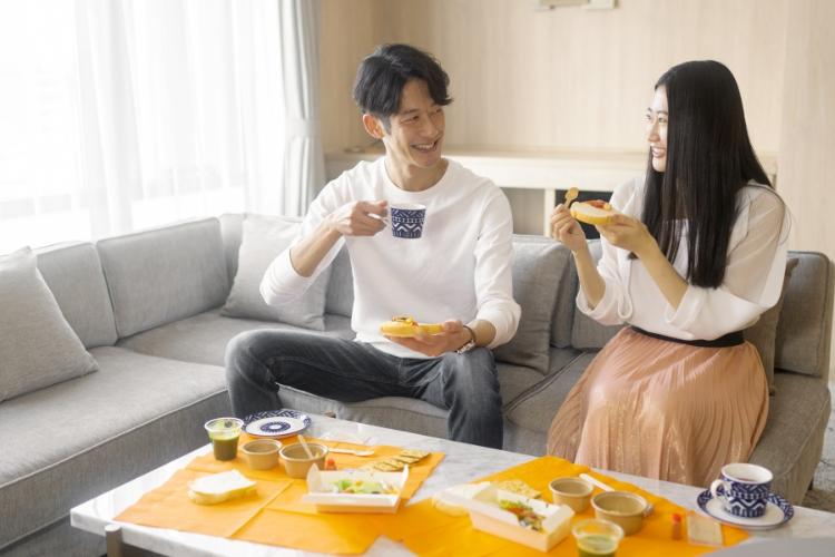 デリバリー朝食 ※イメージ