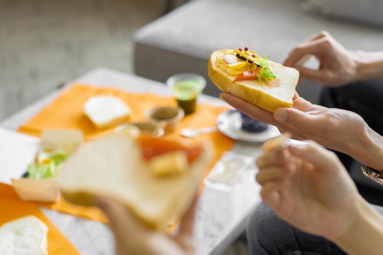 デリバリー朝食 ※イメージ