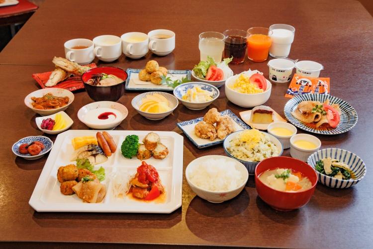 【朝食】盛り付けイメージ