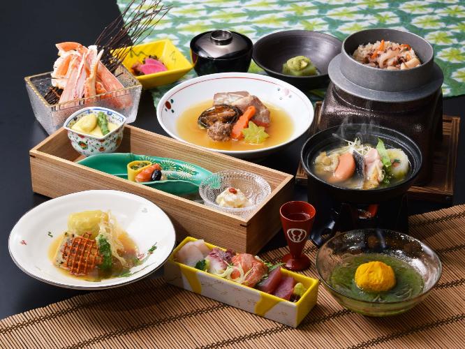 【ご夕食／湯の里（半個室）】季節の御膳（夏）／2025年6月～8月の御献立（イメージ）